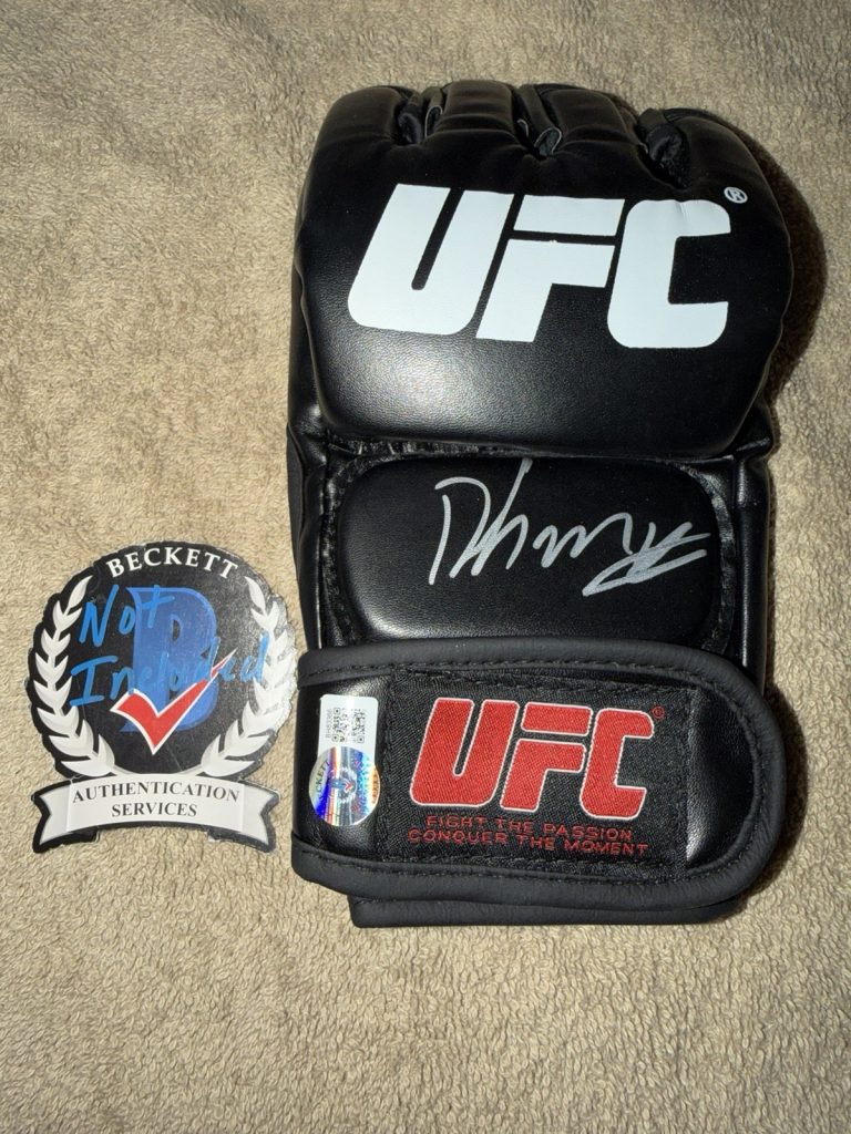 Shavkat Rakhmonov Signed UFC Glove UFC Superstar Legend Beckett #2