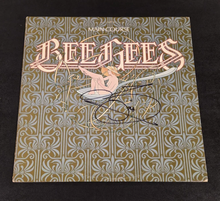 BEE GEES BARRY GIBB signed autographed 