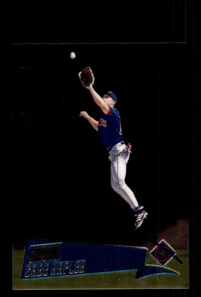 Signed Baseball Card Auto Gabe Kapler 2000 Stadium Club Chrome #69 Rangers