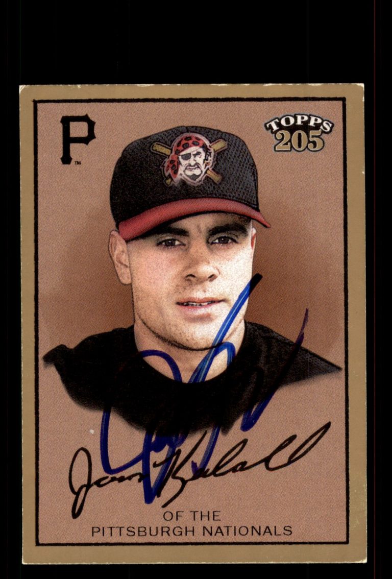 Signed Baseball Card Auto Jason Kendall 2003 Topps 205 #103 Pittsburgh Pirates