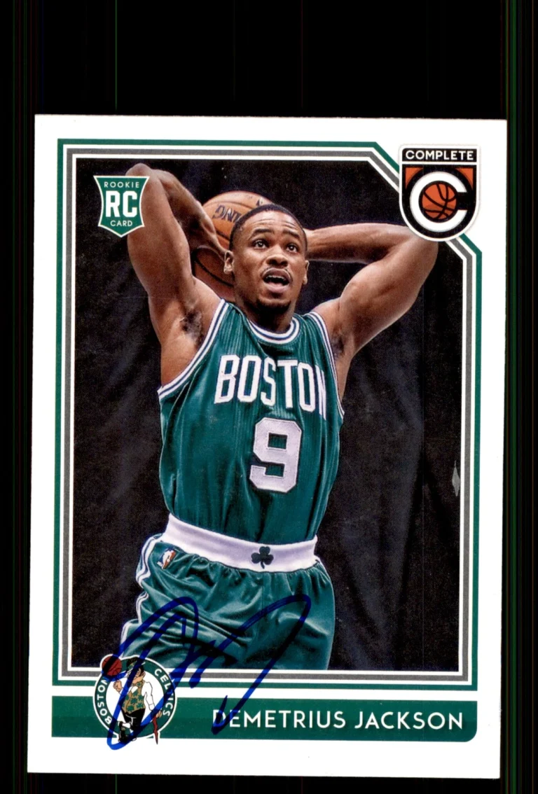 Signed Basketball Card Auto Demetrius Jackson 2016-17 Panini Complete #60