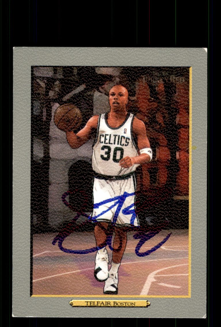 Signed Basketball Card Auto Sebastian Telfair 2006-07 Topps Turkey Red #4