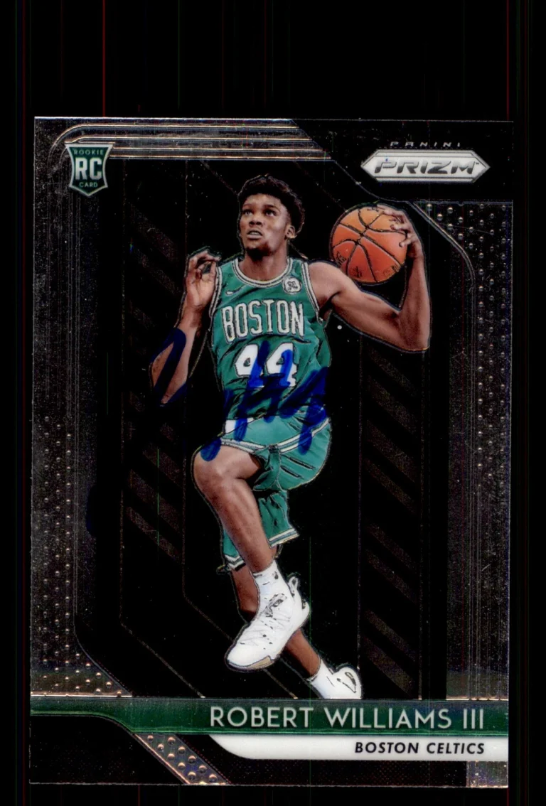 Signed Basketball Card Auto Robert Williams III 2018-19 Panini Prizm #138