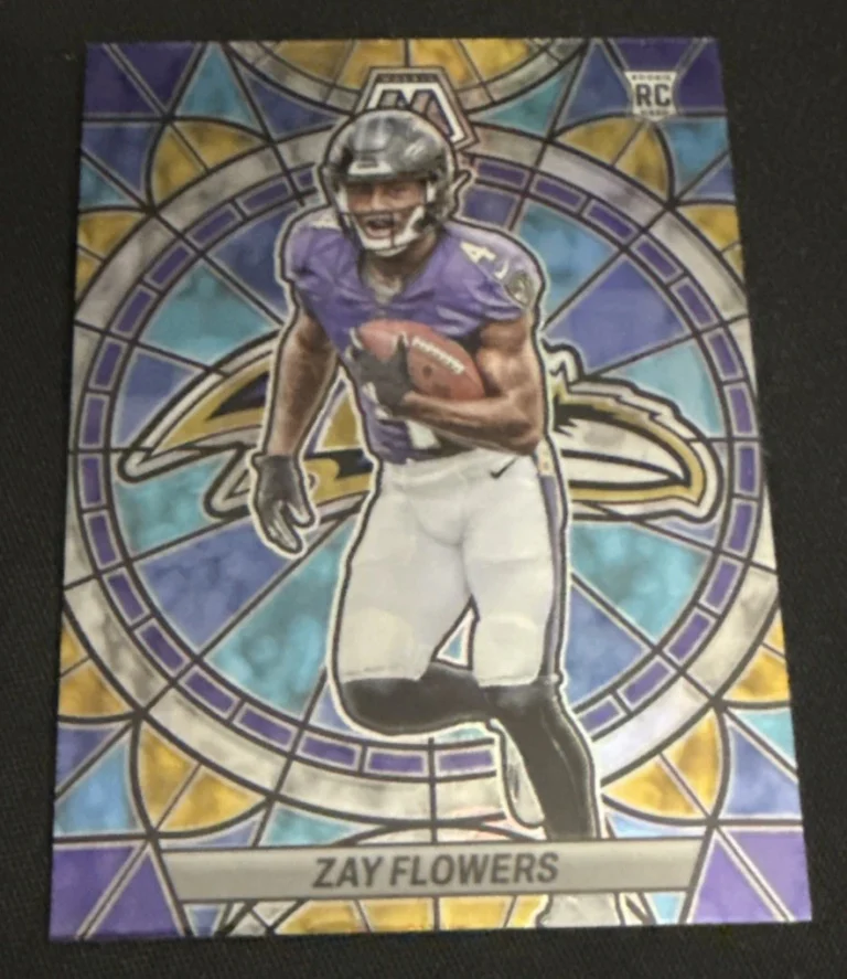 2023 Panini Mosaic - Stained Glass Zay Flowers #SG-30 (RC)