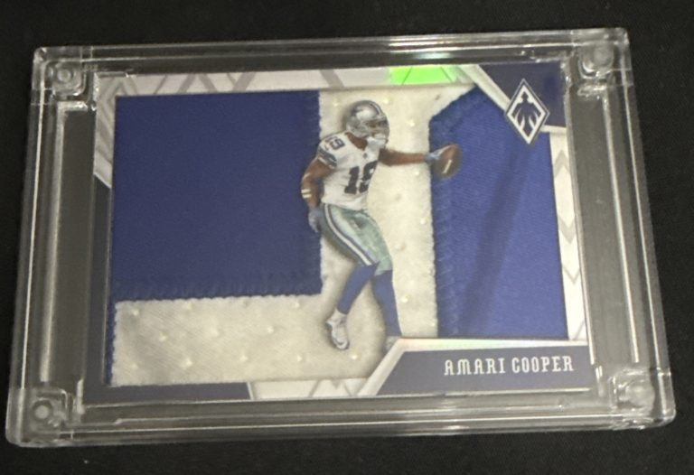 2024 Jersey Fusion Profusion Amari Cooper 6/10 Game Used  JERSEY Patch  Limited