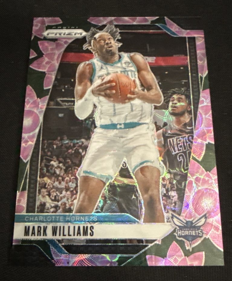 2024 -25 Panini Prizm Choice Cherry Blossom Prizm     /18  Mark Williams #56