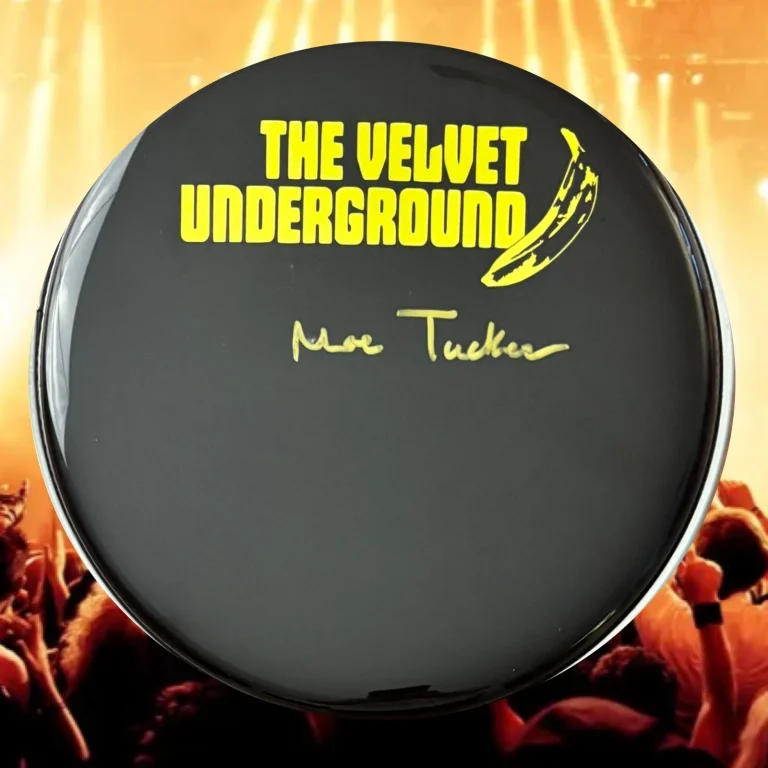 GFA The Velvet Underground Drummer  * MOE TUCKER *  Signed 10