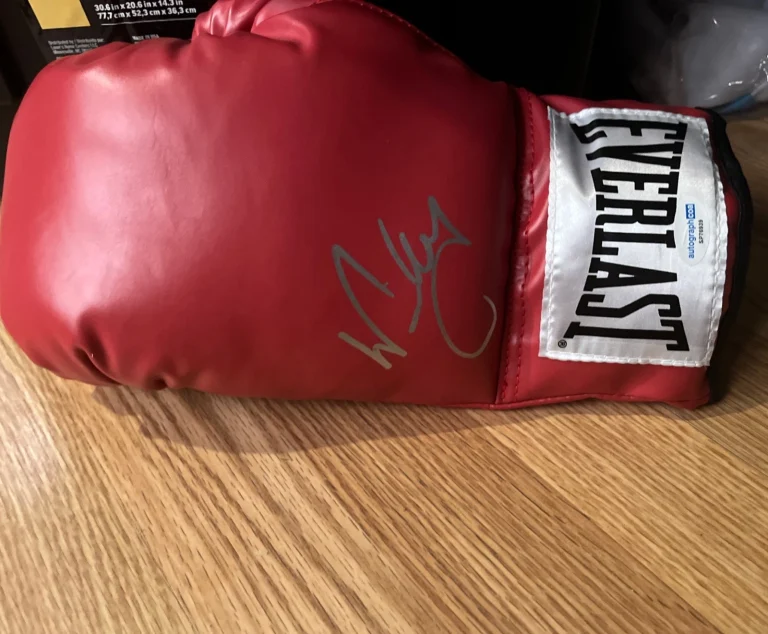 WINKY WRIGHT SIGNED AUTOGRAPHED BOXING GLOVE ACOA CERTIFIED UNDISPUTED CHAMP WBA
