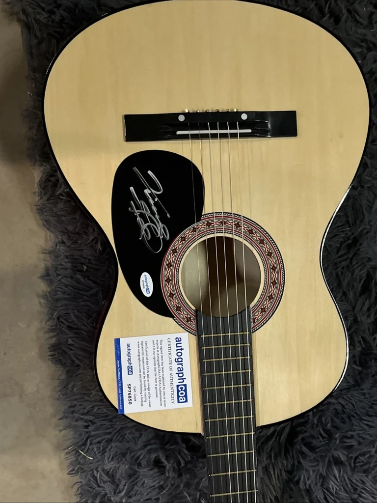 Vince Gill Signed Autographed Full Size Acoustic Guitar Country Star ACOA COA