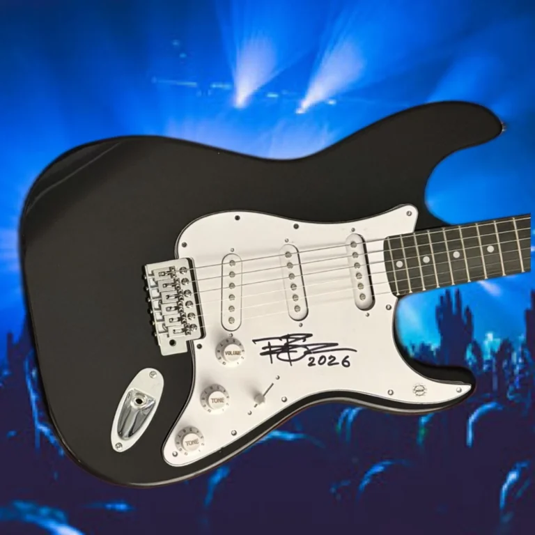 GFA  Frank Zappa Drummer  * TERRY BOZZIO *  Signed Electric Guitar  COA