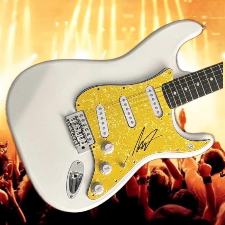 GFA Kublai Khan TX Rock Star  * MATT HONEYCUTT *  Signed Electric Guitar COA