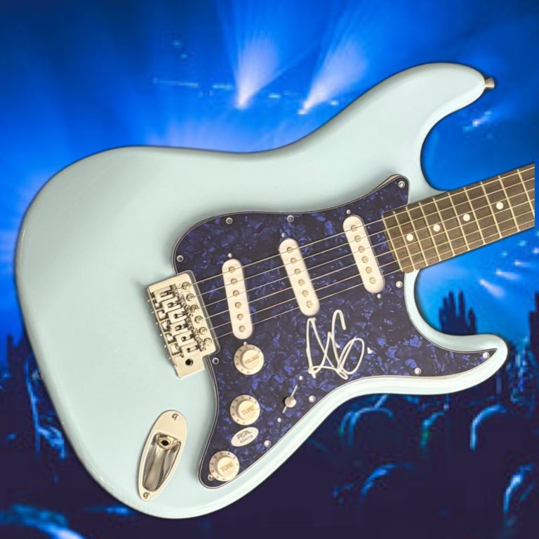 PSA Three Days Grace Singer  * ADAM GONTIER *  Signed Electric Guitar  PROOF COA