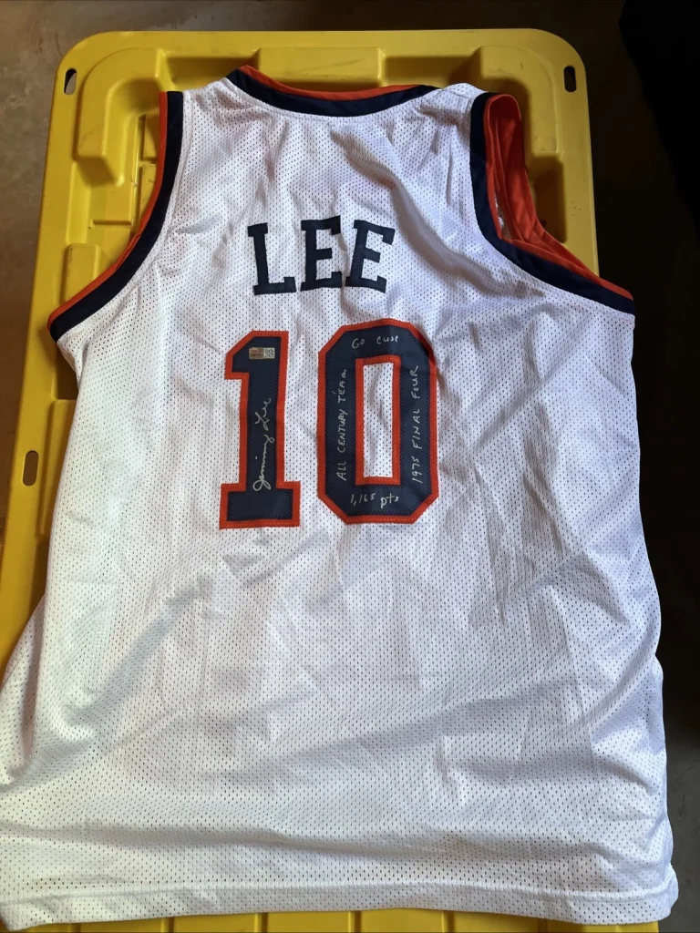 SYRACUSE ORANGE- JIMMY LEE SIGNED AUTOGRAPH JERSEY TRISTAR COA FINAL FOUR CUSE