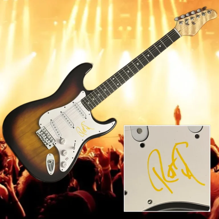 PSA Metallica Band Bassist  * ROBERT TRUJILLO * Signed Electric Guitar PROOF COA