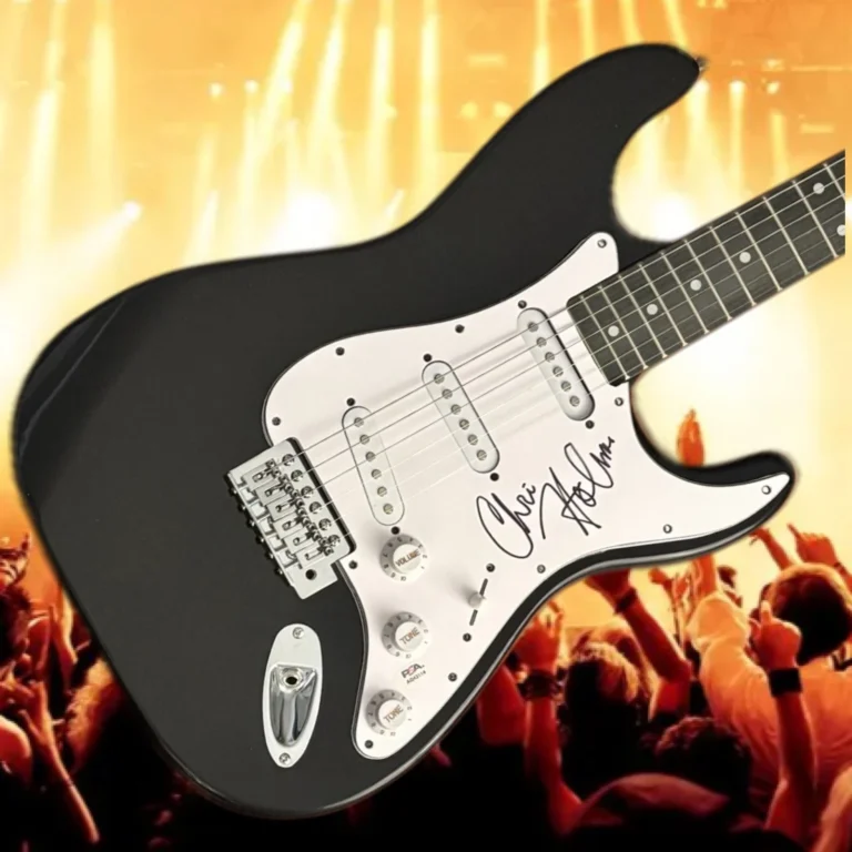 PSA  W.A.S.P. Band Guitarist  * CHRIS HOLMES *  Signed Electric Guitar COA