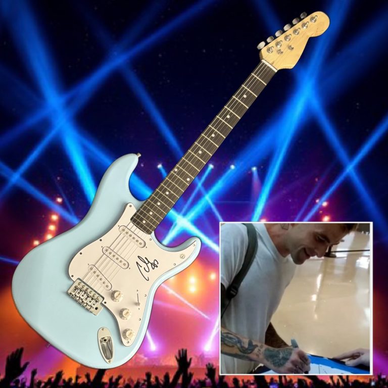 GFA Circa Survive Rock Star  * ANTHONY GREEN *  Signed Electric Guitar PROOF COA