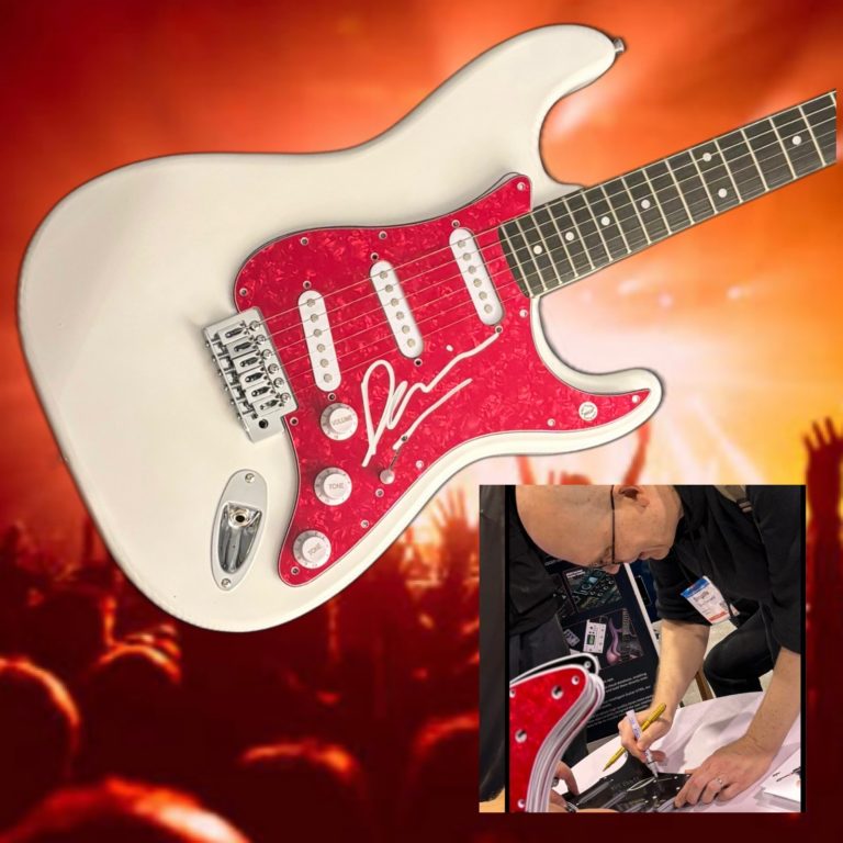 GFA Strapping Young Lad  * DEVIN TOWNSEND  *  Signed Electric Guitar PROOF COA