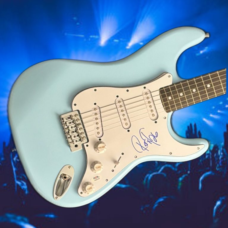 PSA Metallica Band Bassist  * ROBERT TRUJILLO * Signed Electric Guitar PROOF COA