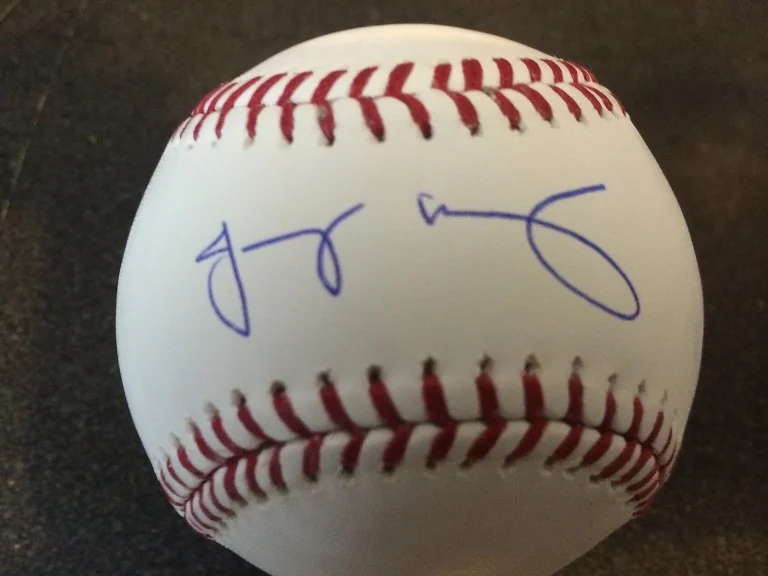 JACOBY ELLSBURY  NEW YORK YANKEES / BOSTON RED SOX     SIGNED OML BASEBALL
