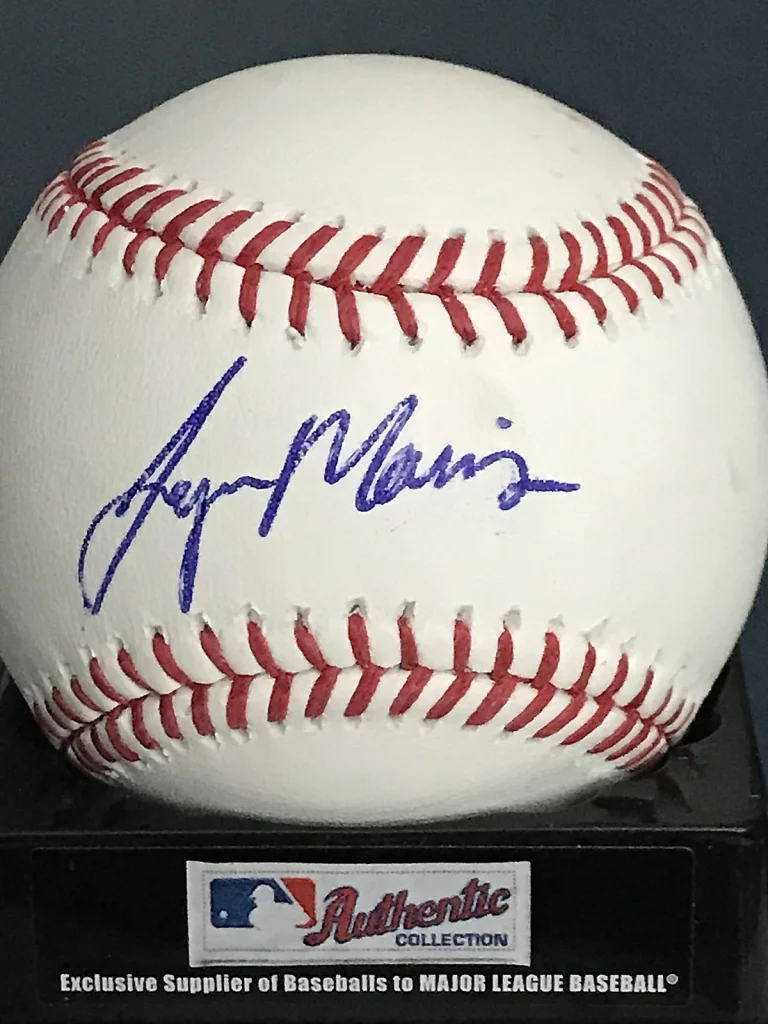 LOGAN MORRISON  MINNESOTA TWINS    SIGNED OML BASEBALL