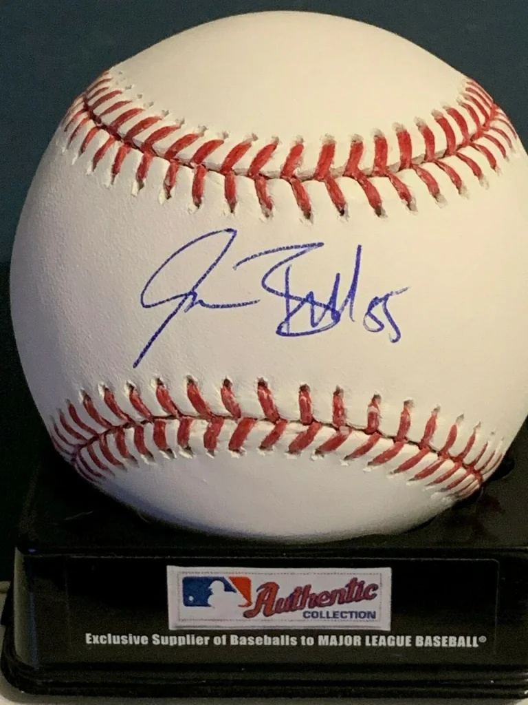 JOSH BELL  PITTSBURGH PIRATES   SIGNED OML BASEBALL