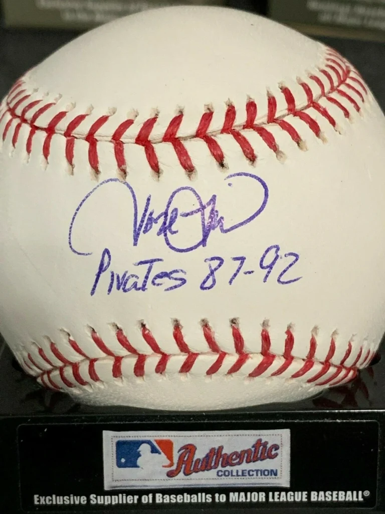JOSE LIND  PITTSBURGH PIRATES  87-92  SIGNED OML BASEBALL