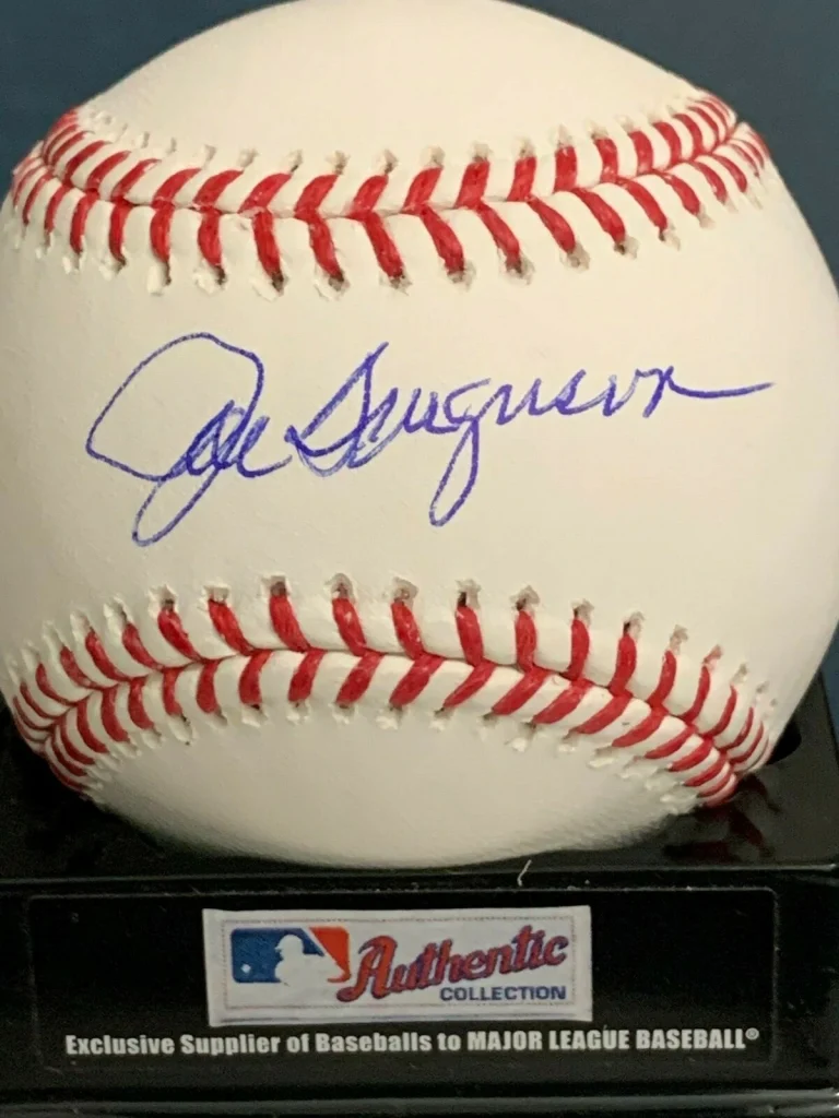 JOE FERGUSON  LOS ANGELES DODGERS / HOUSTON ASTROS  SIGNED OML BASEBALL