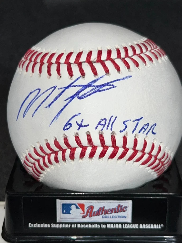 MIGUEL TEJADA  OAKLAND A'S / BALTIMORE ORIOLES 6 X ALL STAR  SIGNED OML BASEBALL