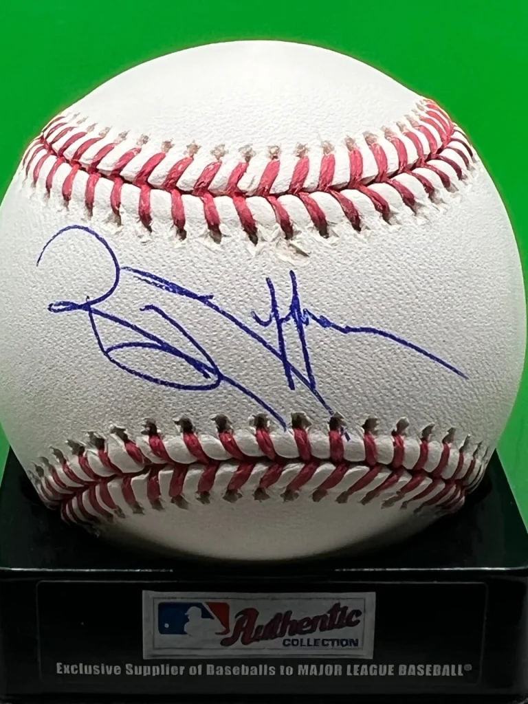 REGGIE JEFFERSON BOSTON RED SOX / CINCINNATI REDS  SIGNED OML BASEBALL