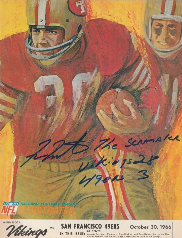 FRAN TARKENTON MINNESOTA VIKINGS  