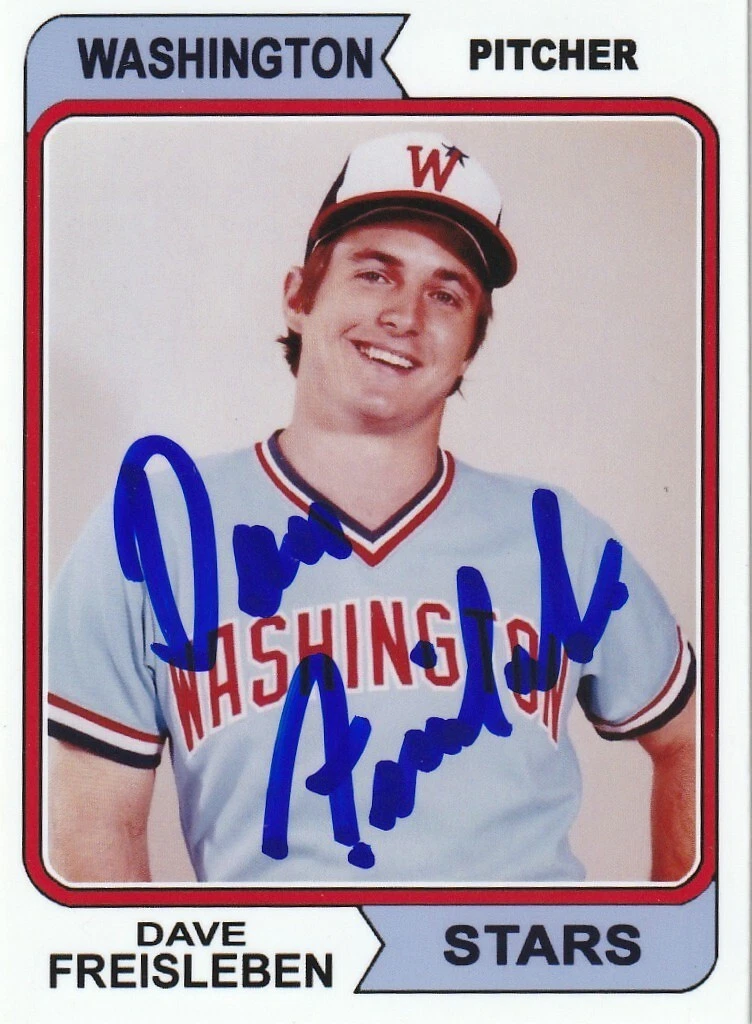 DAVE FREISLEBEN  WASHINGTON 