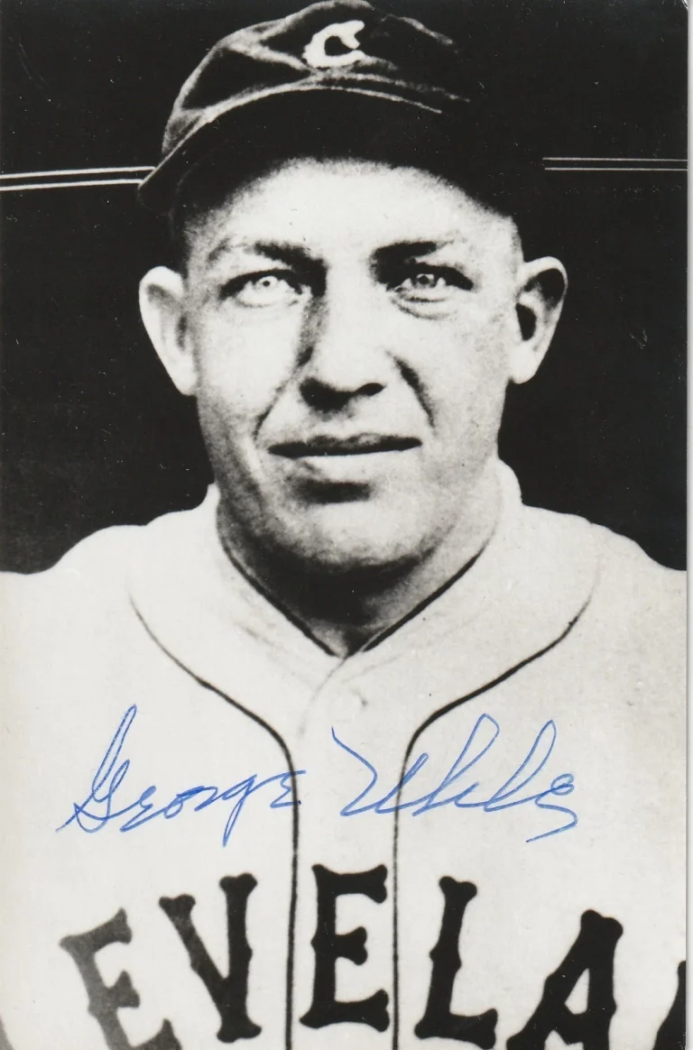 GEORGE UHLE CLEVELAND INDIANS 1920 WORLD SERIES CHAMPS SIGNED POST CARD