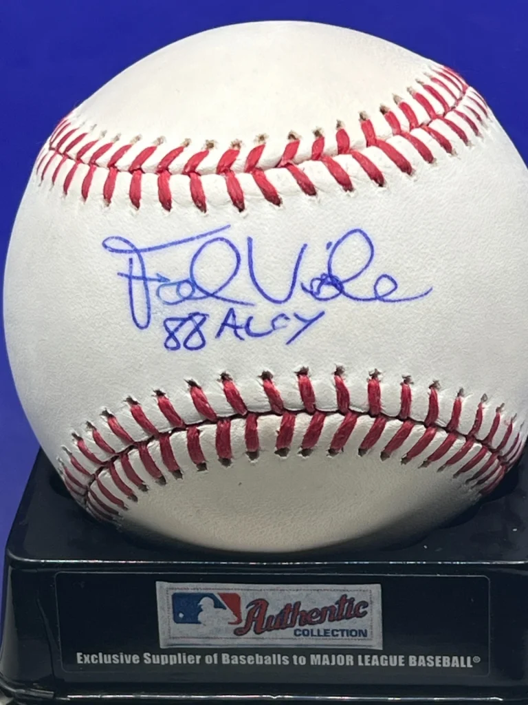 FRANK VIOLA  MINNESOTA TWINS  1988 AL CY   SIGNED OML BASEBALL