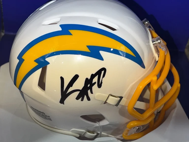 KEENAN ALLEN LOS ANGELES CHARGERS BECKETT AUTHENTICATED SIGNED MINI