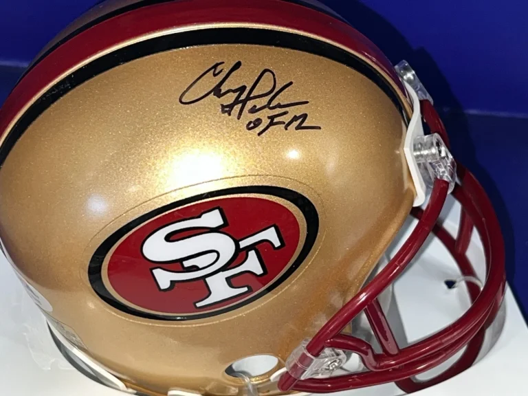 CHRIS DOLEMAN SAN FRANCISCO 49ERS PSA AUTHENTICATED SIGNED MINI HELMET