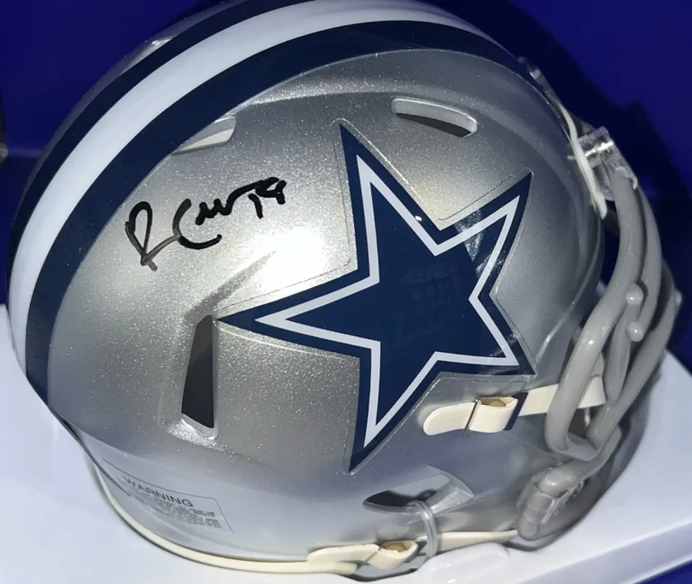 RANDALL COBB DALLAS COWBOYS JSA AUTHENTICATED SIGNED MINI HELMET