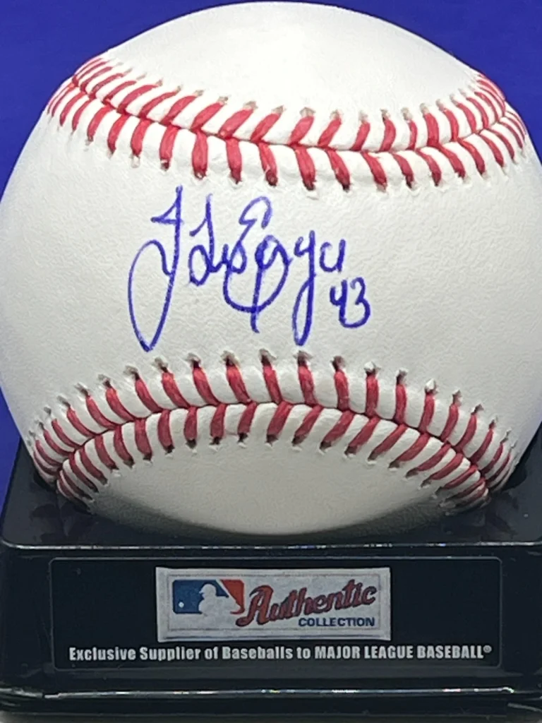 JONATHAN LOAISIGA NEW YORK YANKEES  MLB AUTHENTICATED SIGNED OML BASEBALL