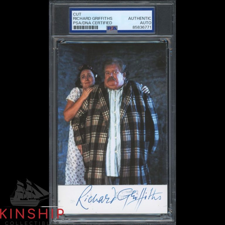 Richard Griffiths signed Cut PSA DNA Slab Harry Potter Auto C6241