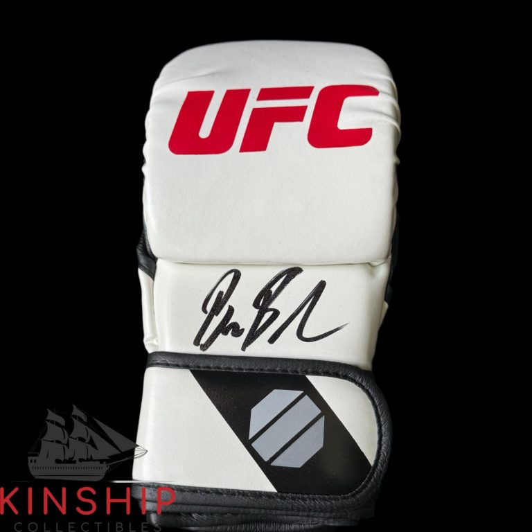 Bruce Buffer signed UFC Glove JSA COA MMA Announcer Auto Rare Z2622