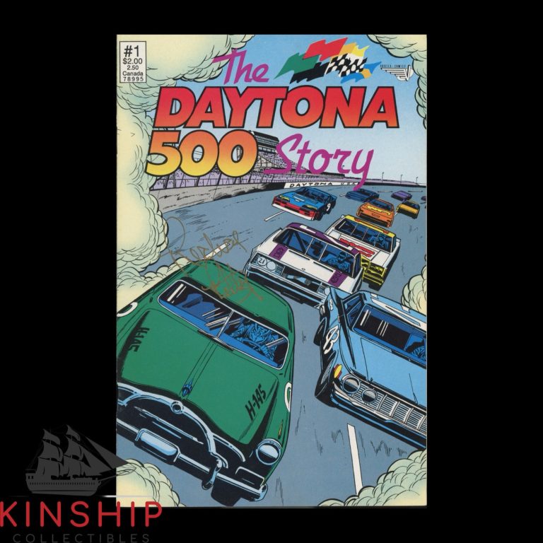 Richard Petty signed Comic Book Daytona 500 Story #1 JSA COA NASCAR Auto E411