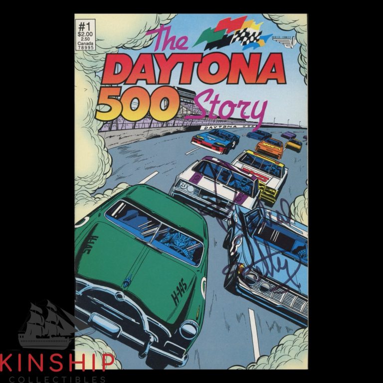 Richard Petty signed Comic Book Daytona 500 Story #1 JSA COA NASCAR Auto E410
