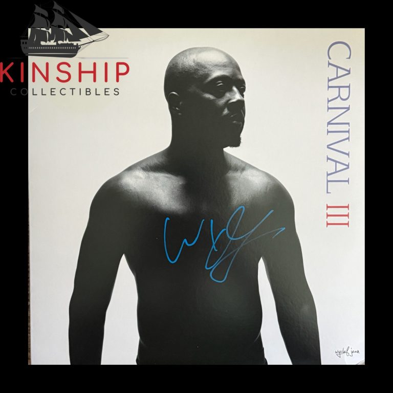 Wyclef Jean signed Vinyl Record Album JSA COA Carnival III Music Auto Z2618