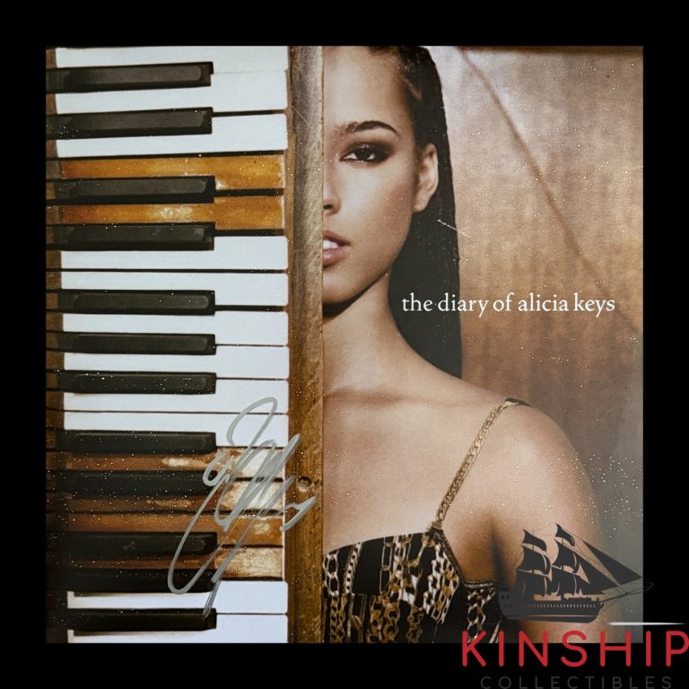 Alicia Keys signed Vinyl Record Album JSA COA The Diary of Music Auto Rare Z2617