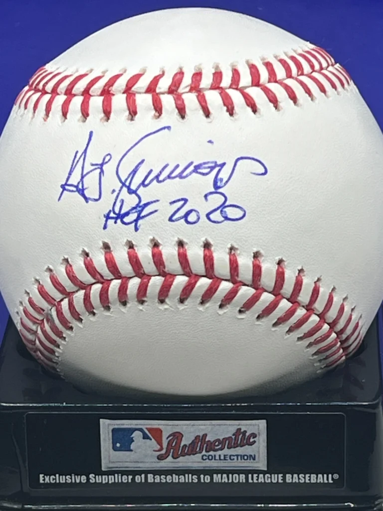 TED SIMMONS ST. LOUIS CARDINALS HOF 2020 BECKETT AUTHENTIC SIGNED OML BASEBALL
