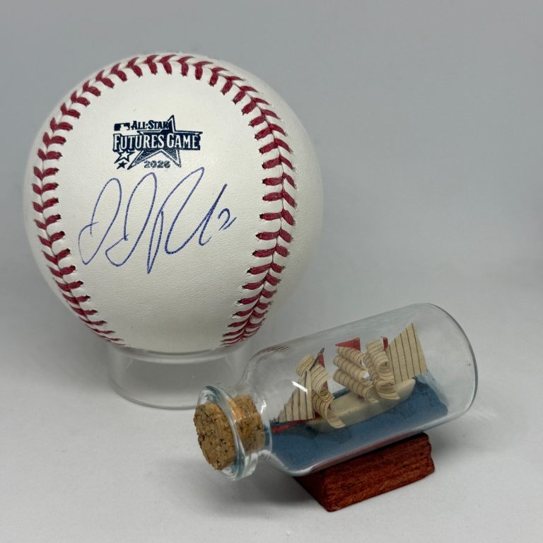 JoJo Parker signed Rawlings 2026 Futures Game Logo Baseball JSA COA Auto A4508