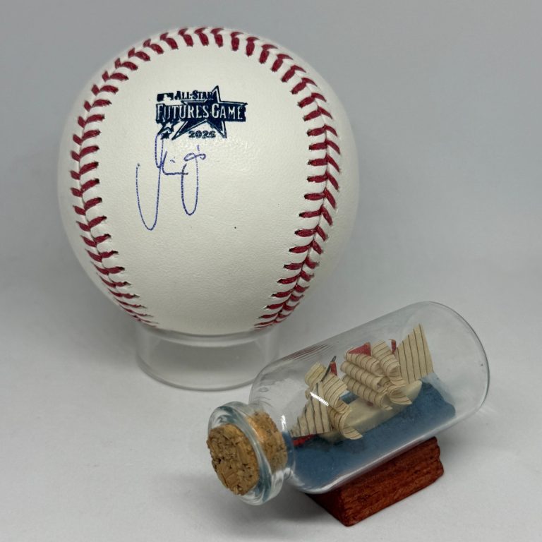 Mike Sirota signed Rawlings 2026 Futures Game Logo Baseball JSA COA A4501