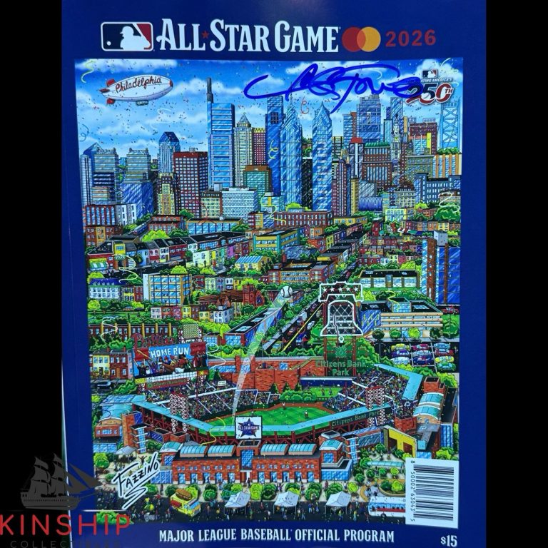 Charles Fazzino signed 2026 MLB All Star Game Program JSA COA Artist Auto EQTY