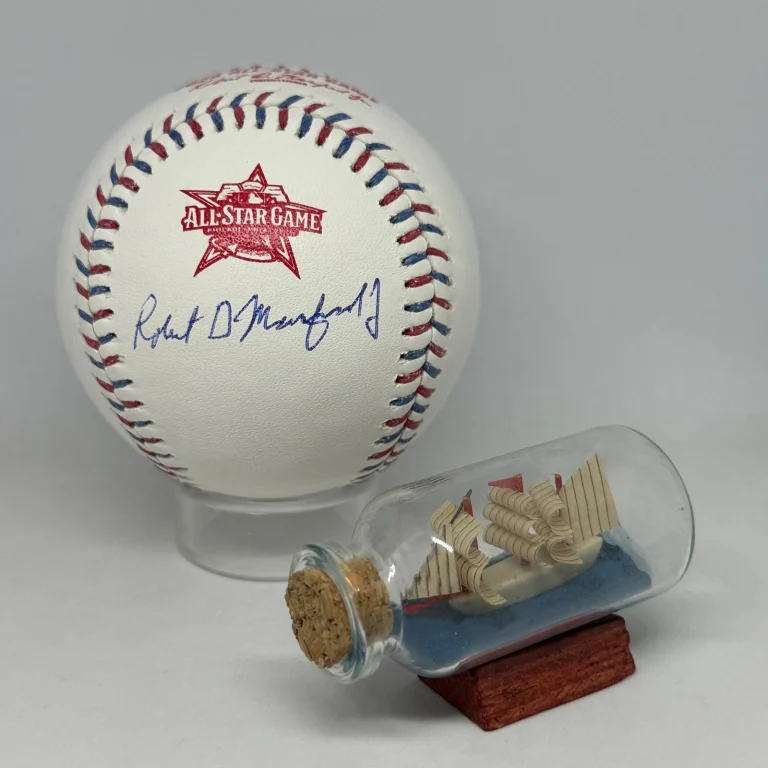 Rob Manfred signed Rawlings 2026 All Star Game Logo Baseball JSA Auto A4523
