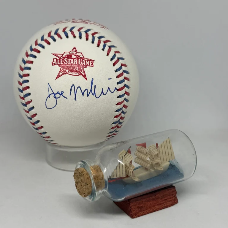 Joey Merlino signed 2026 All Star Game Logo Baseball JSA COA Mobster Auto A4525