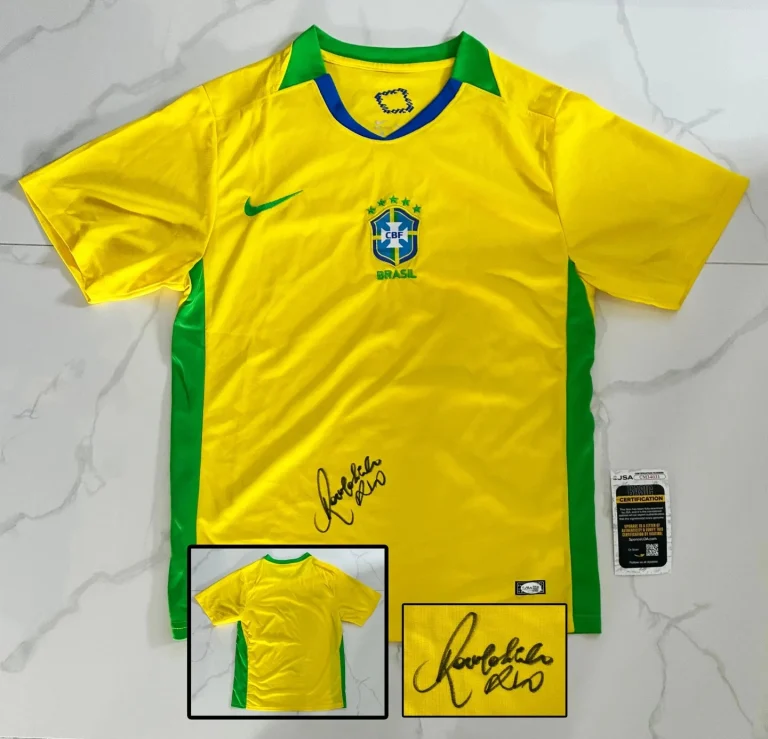 Ronaldinho Signed Jersey Brazil JSA 1 COA